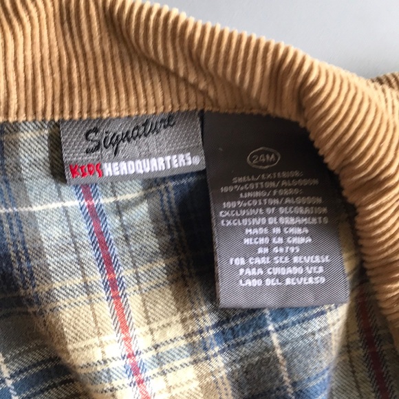 Boys corduroy jacket with patches. - Picture 2 of 2